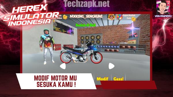 Herex Simulator Indonesia Mod APK Unlimited Gems