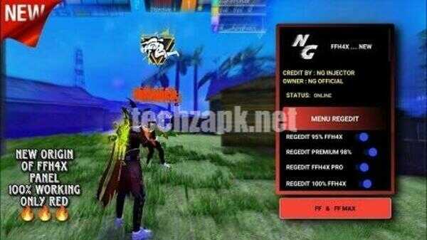 FF Panel Headshot Mod APK