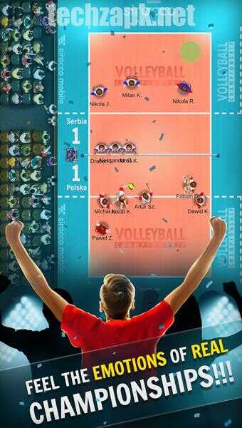 Volleyball Championship Mod APK Unlocked Everything