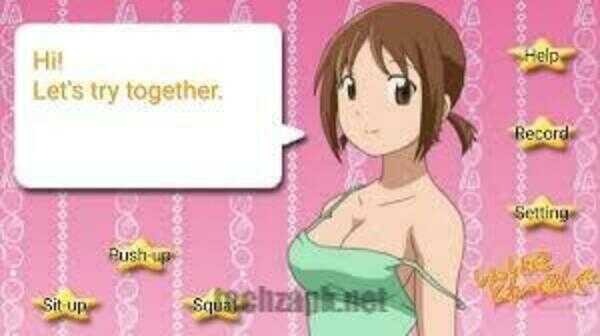 Training With Hinako Anime APK