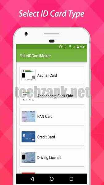 Fake ID Card Maker App APK