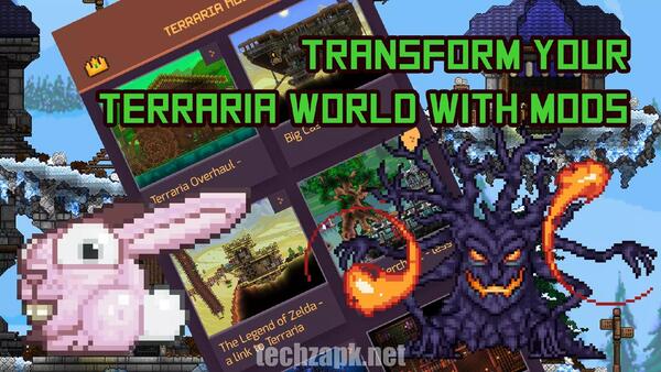 Mods for Terraria APK Unlocked All