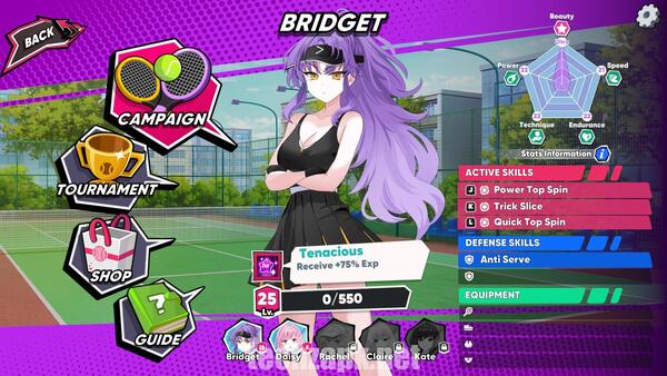 Academy Love Tennis Angels APK Full Game