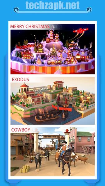 Pocket World 3D Mod APK Unlocked All Cities