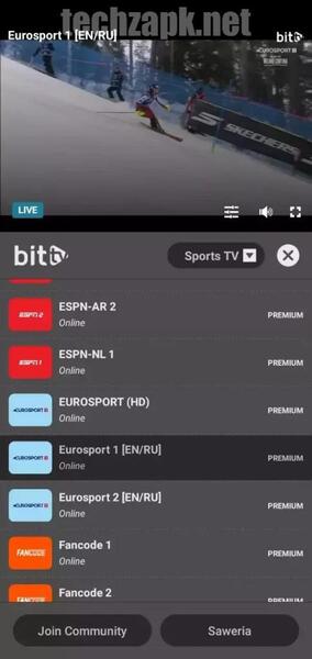 Bit TV APK For Android TV