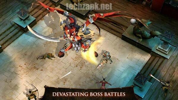 Dungeon Hunter 4 Mod APK OBB