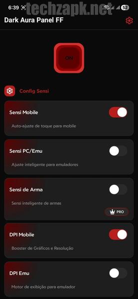 Dark Aura Panel FF APK Free Fire