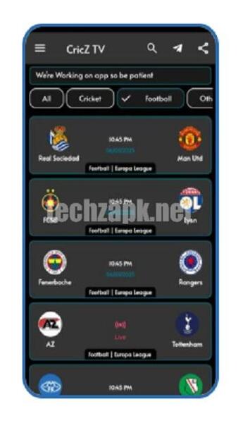 CricZ TV APK Download