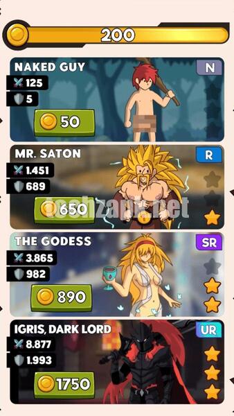 Hero Hero Clicker Mod APK No Ads