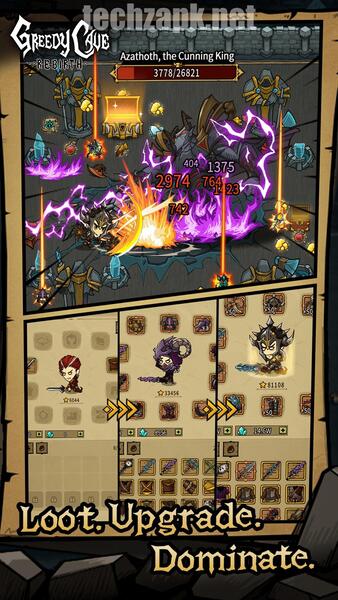 Greedy Cave: Rebirth APK For Android