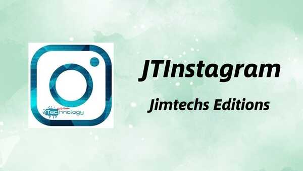 JTInstagram Jimtechs Editions