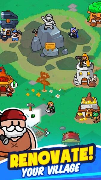 Rumble Heroes : Adventure RPG APK + MOD 1.5.013 (Unlimited Money/unlocked)