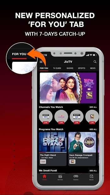 jio tv mod apk for android tv